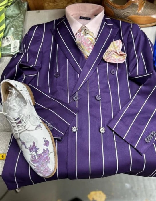Mardi Gras Tuxedo Suit Package Blazer + Pants