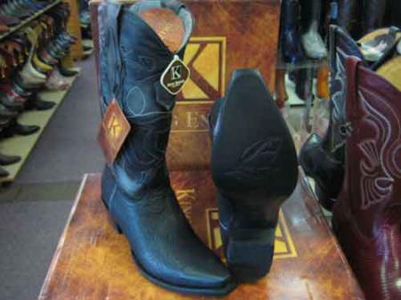 King Exotic Boots Snip Toe Genuine Shark Western Cowboy Dress Cowboy Boot Cheap Priced For Sale Online EE Black
