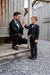 Father Son Matching Suit Party & Wedding Wear Black Tuxedos
