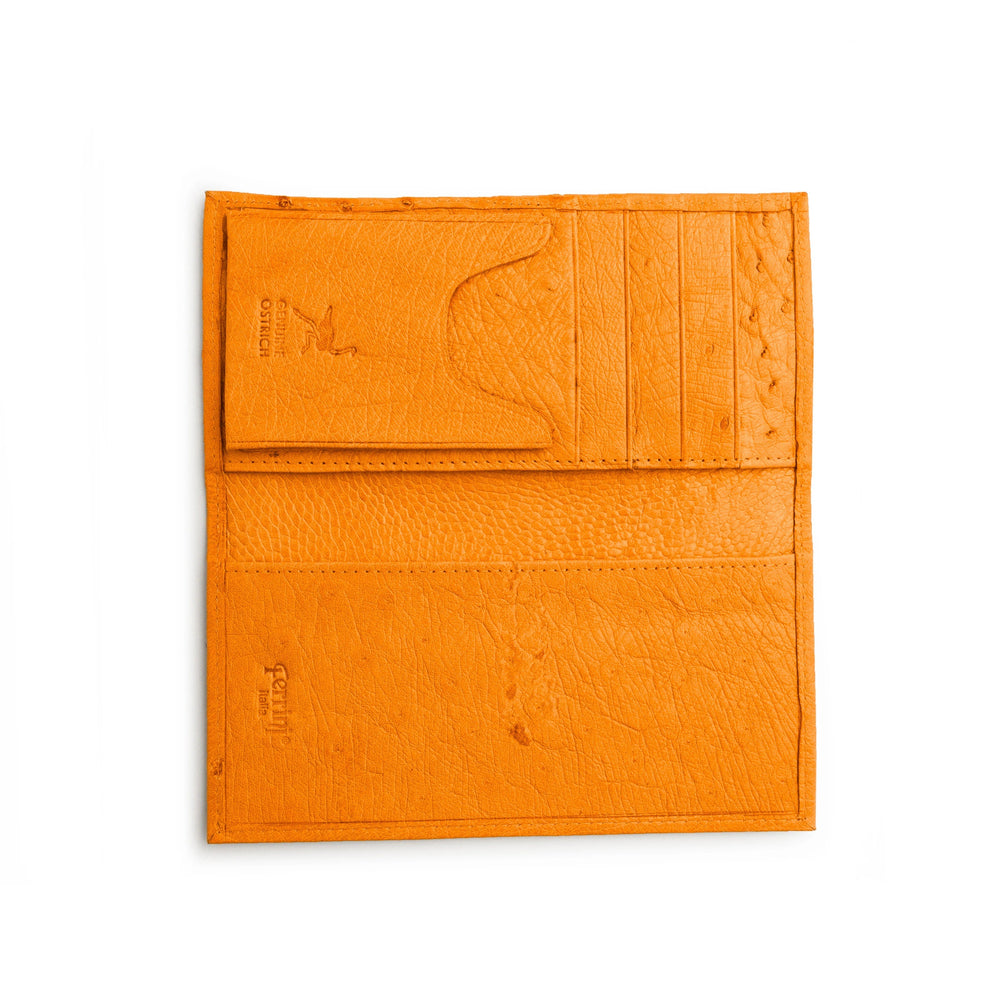 Ferrini Smooth Ostrich Checkbook