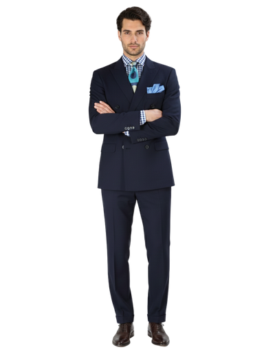 Navy Wool Suit