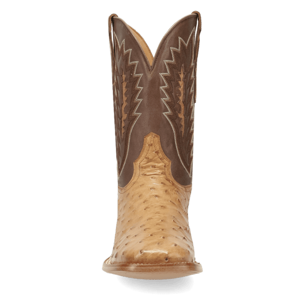 Dan Post Brannan Ostrich Boot - Full Quill Luxury