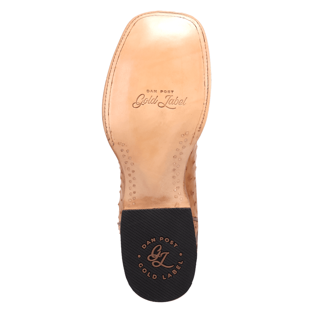 Dan Post Brannan Ostrich Boot - Full Quill Luxury