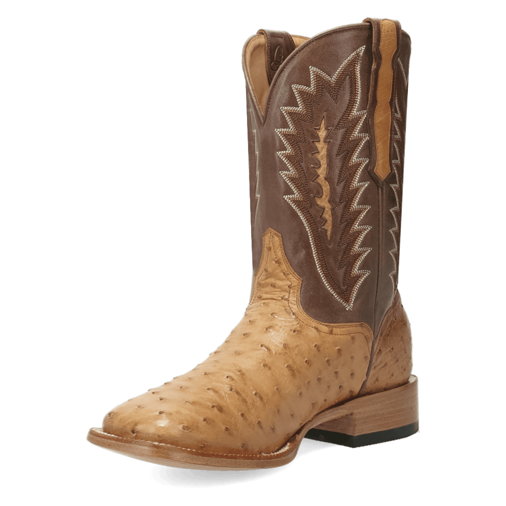 Dan Post Brannan Ostrich Boot - Full Quill Luxury