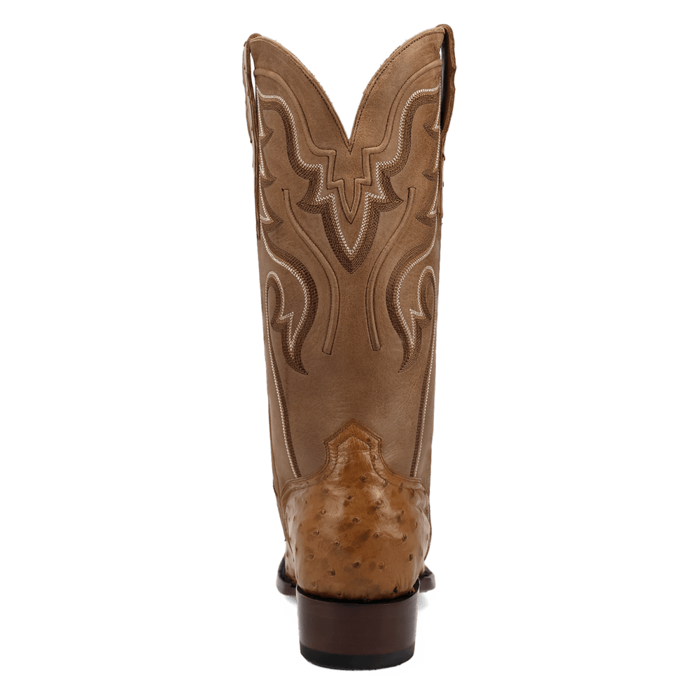 Dan Post Stanford Full Quill Ostrich Boot - Luxury Western Style