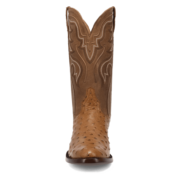 Dan Post Stanford Full Quill Ostrich Boot - Luxury Western Style