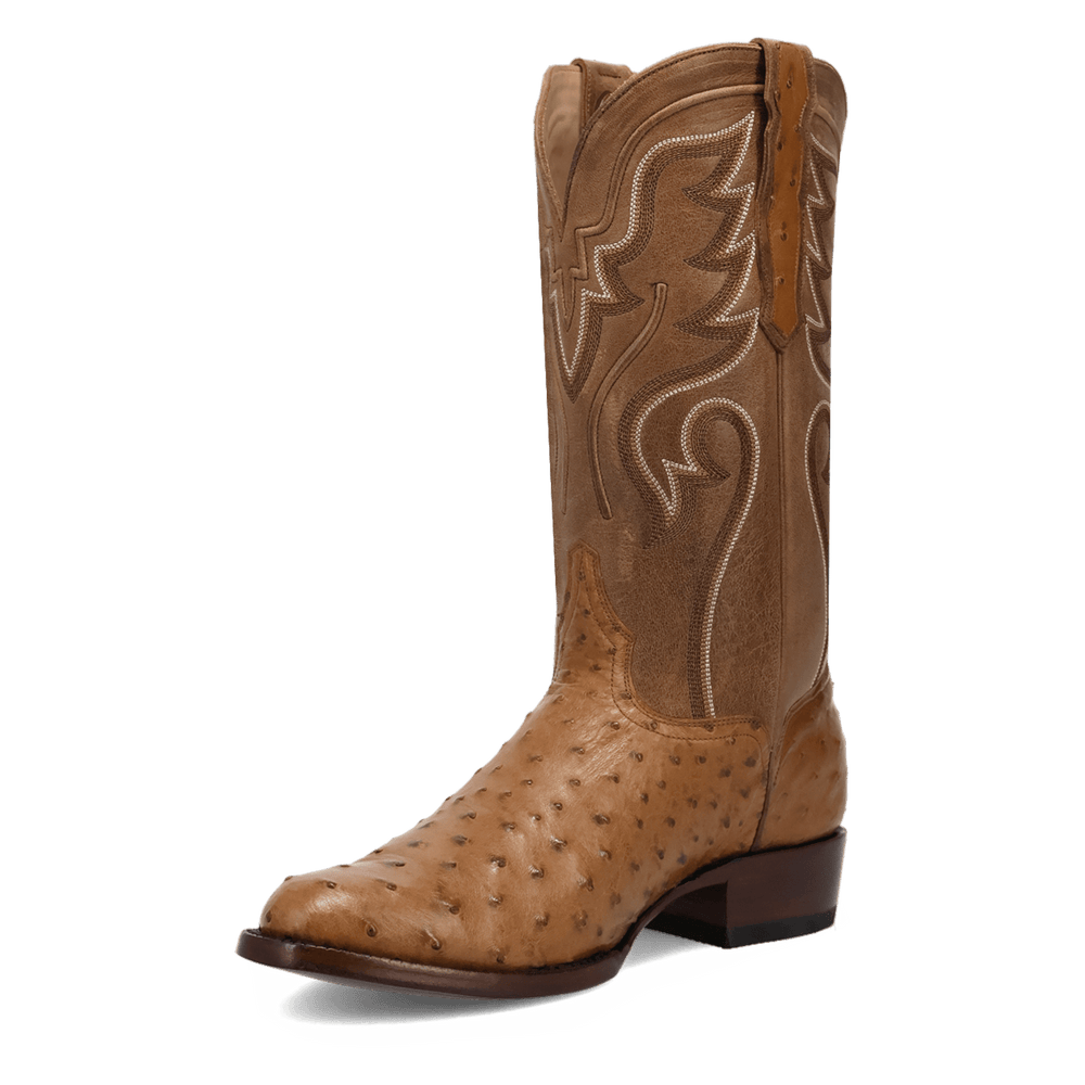 Dan Post Stanford Full Quill Ostrich Boot - Luxury Western Style