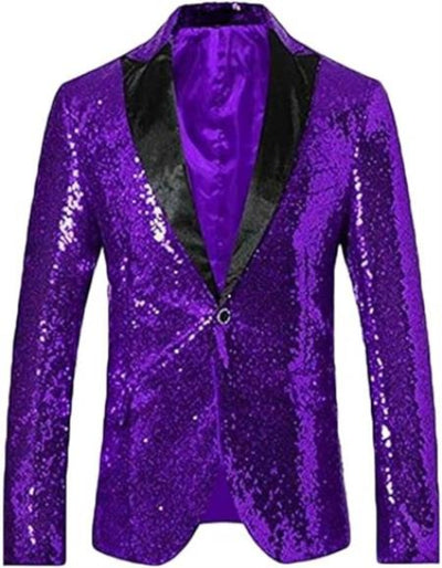 Mens Sequin Blazer