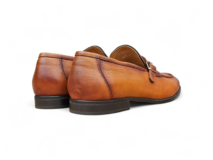 Carrucci Grant Buckle Loafer - Luxury Italian Leather