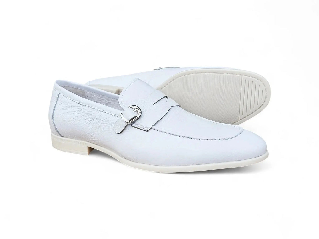 Carrucci Grant Buckle Loafer - Luxury Italian Leather