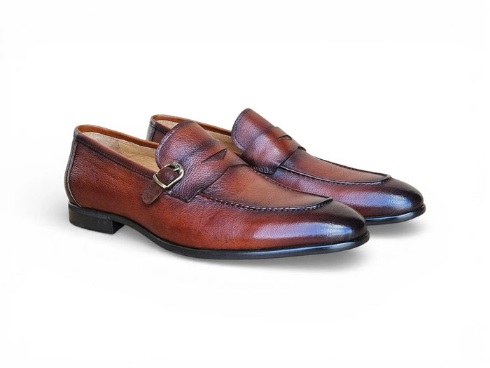 Carrucci Grant Buckle Loafer - Luxury Italian Leather