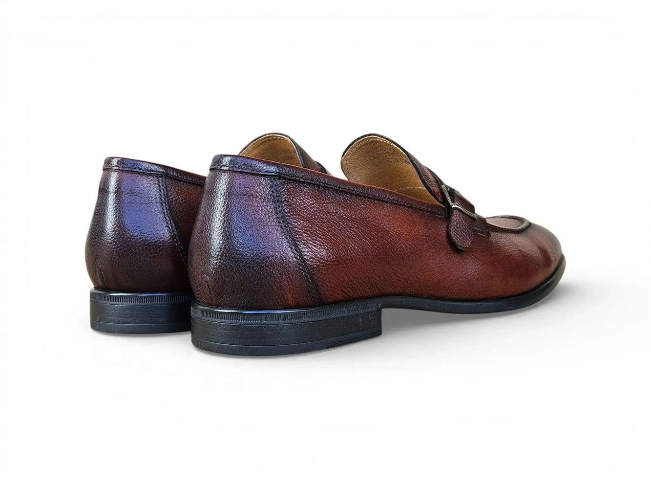 Carrucci Grant Buckle Loafer - Luxury Italian Leather