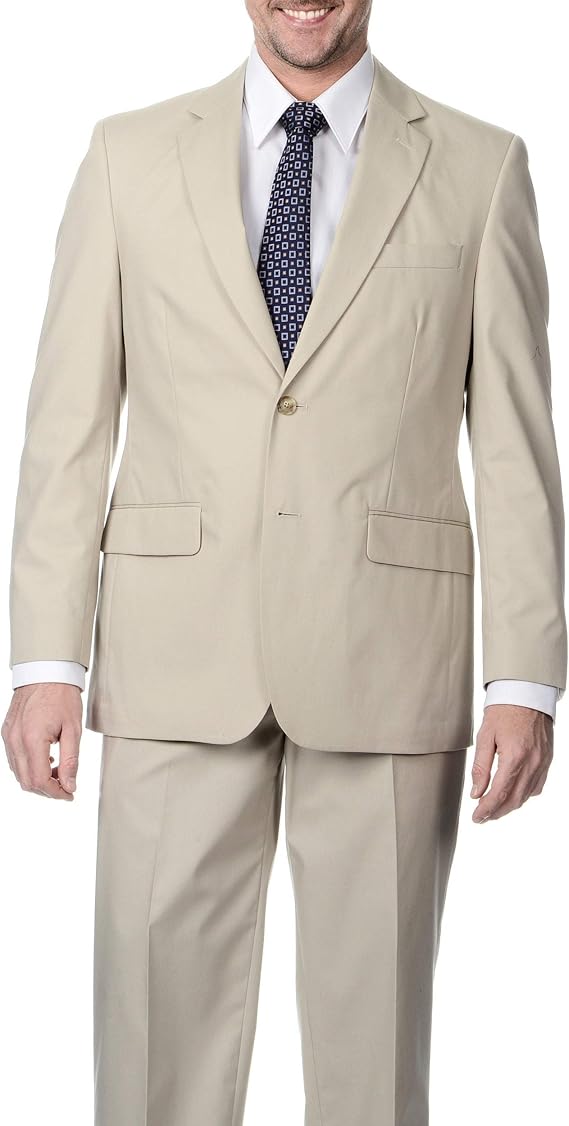 Boy's 5 Piece Kids Sizes Dark Tan Suit Perfect for toddler Suit wedding attire outfits With Tone On Tone Pinstripes main image 1