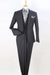 Apollo King Charcoal Grey Vested Fashion Suit