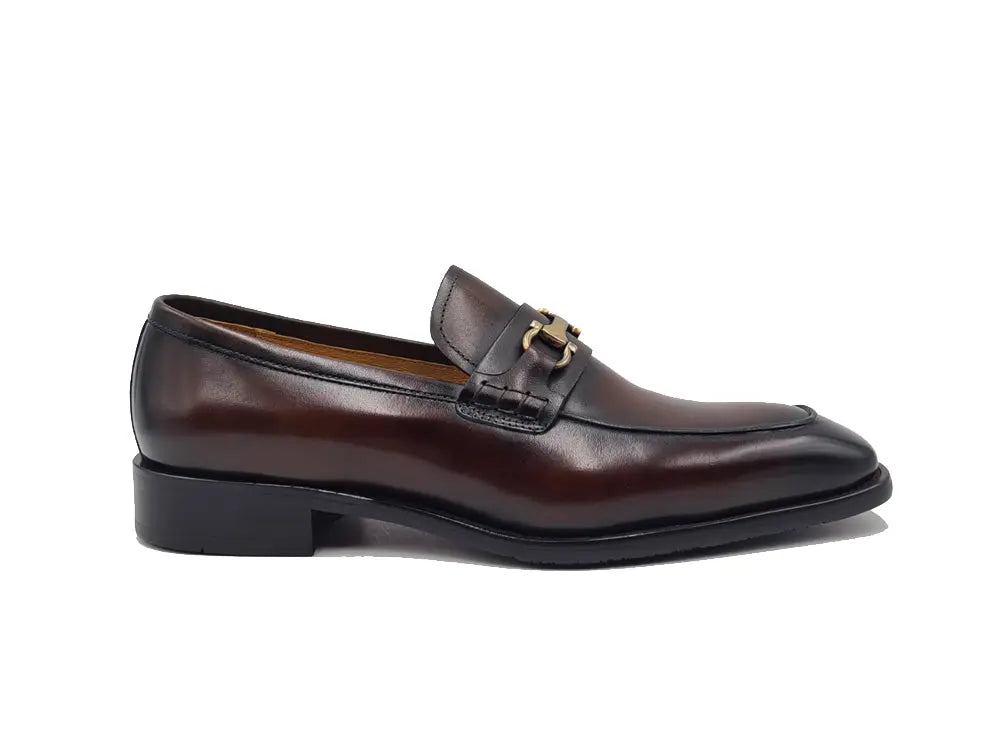 Carrucci Horsebit Buckle Loafer KS509-38