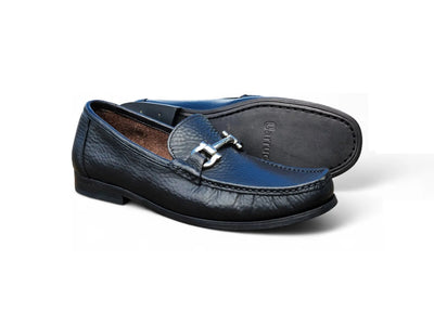 Carrucci Horsebit Loafer: Leather Sole - Elegant Style