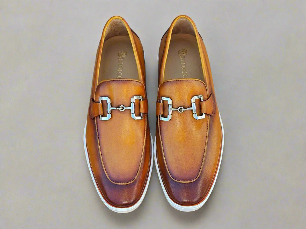 Carrucci Horsebit Loafer in Sporty Sole
