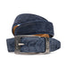 Marco Di Milano Hugo Belt Navy Leather Loafer