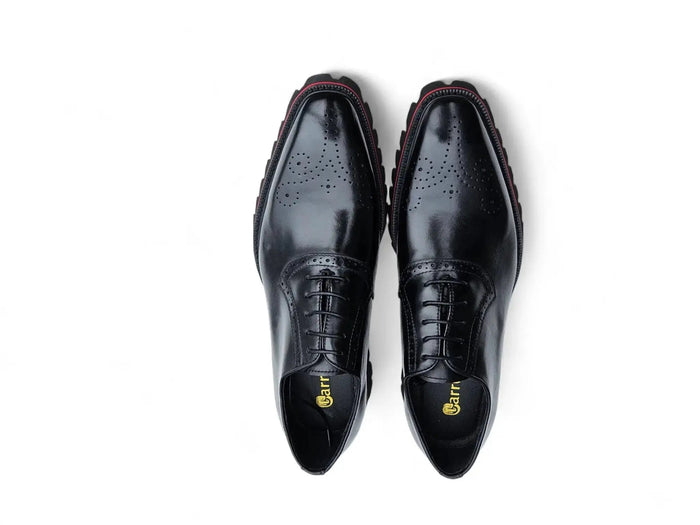 Carrucci Hybrid Lug Oxford - Luxury Leather Dress Shoe