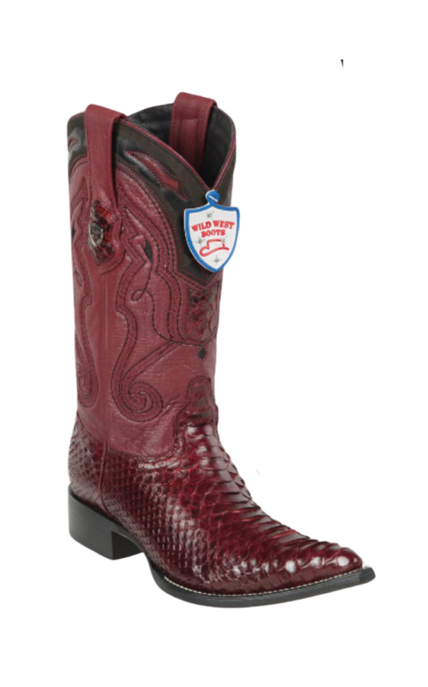 Bota de Pitón Original Horma Punta Aladino Wild West