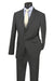 Apollo King Charcoal Wool Feel Modern Fit Suit