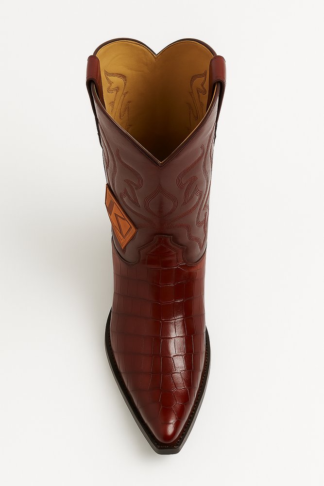 King Exotic Boots Gray Snip Toe Genuine Eel Leather Piping Western Cowboy Dress Cowboy Boot Cheap Priced For Sale Online EE- Botas De Anguila