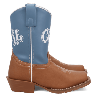 Laredo Little Cowgirl Man Made Boot - Luxury Cowboy Shoe