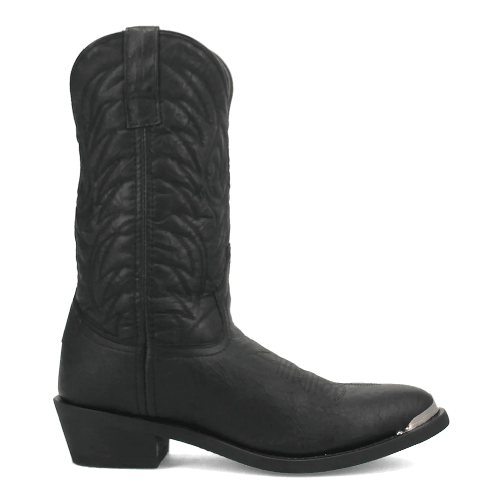Laredo East Bound Black Pig Skin Leather Boots