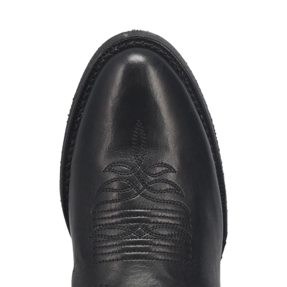 Laredo Maddie Black Round Toe Leather Women Boots