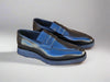 Leather Penny Loafer in Chunky Sole Carrucci