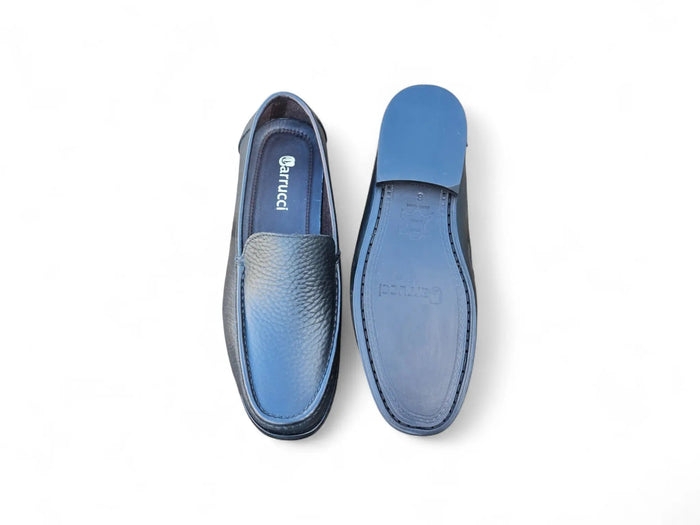 Carrucci Leather Loafer: Premium Leather Sole