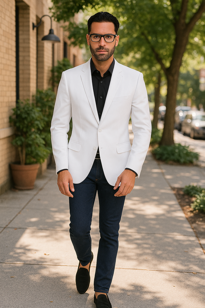 Mens linen blazer big and tall