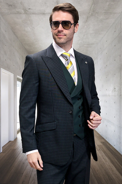 Green Plaid Suit