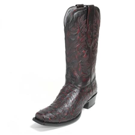 Los Altos Black Stingray mantarraya skin Botas de mantarraya - Mantarraya boots