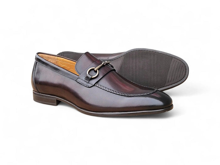 Carrucci Madison Bit Loafer - Luxury Leather Dress Shoes