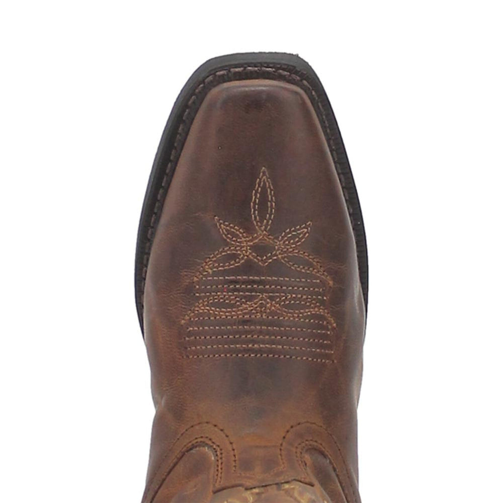 Laredo Malinda Tan Leather Round Toe Women Boots