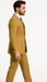 Men’s 2-Button Camel Khaki Single Breasted Suit