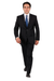 Men’s Black Two-Button Suit 
