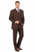Men’s Brown Pinstripe 3-Piece Suit 