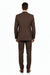 Men’s Brown Pinstripe 3-Piece Suit 