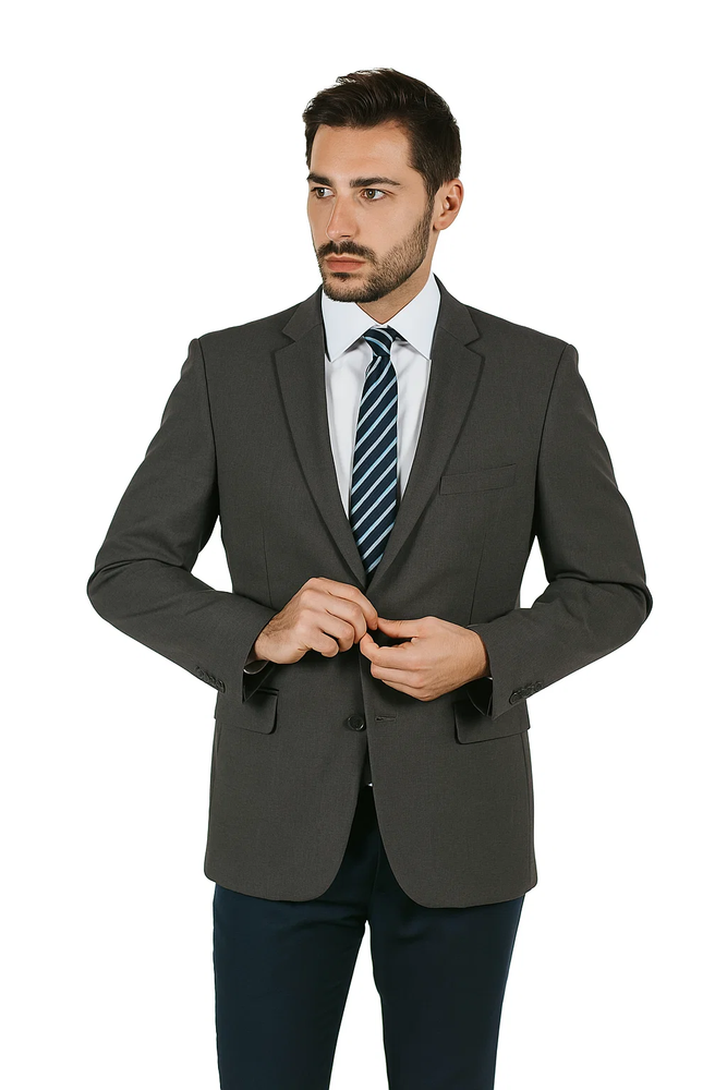 Men_s_Classic_2_Button_Gray_Blazer_Suit_Jacket