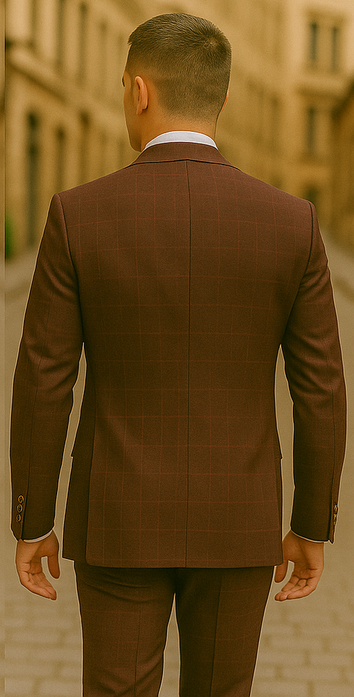 Rossiman Men's Formal Dress Suit – Elegant Tailored Suit