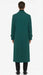 Men’s Full-Length Green Overcoat