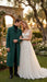 Men’s Full-Length Green Overcoat