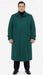Men’s Full-Length Green Overcoat