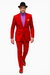 Men’s Hot Red 2-Piece Suit