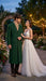 Men’s Hunter Green Full-Length Wool Overcoat