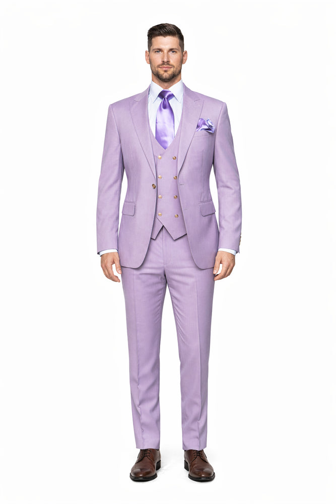 Lavender Mist 3-Piece Elegant Celebration Suit