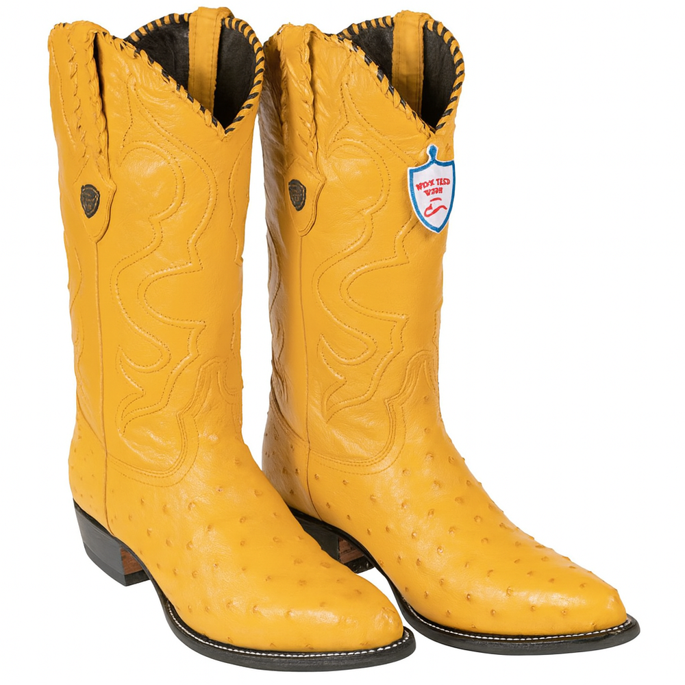 Men’s Ostrich Leather Boots