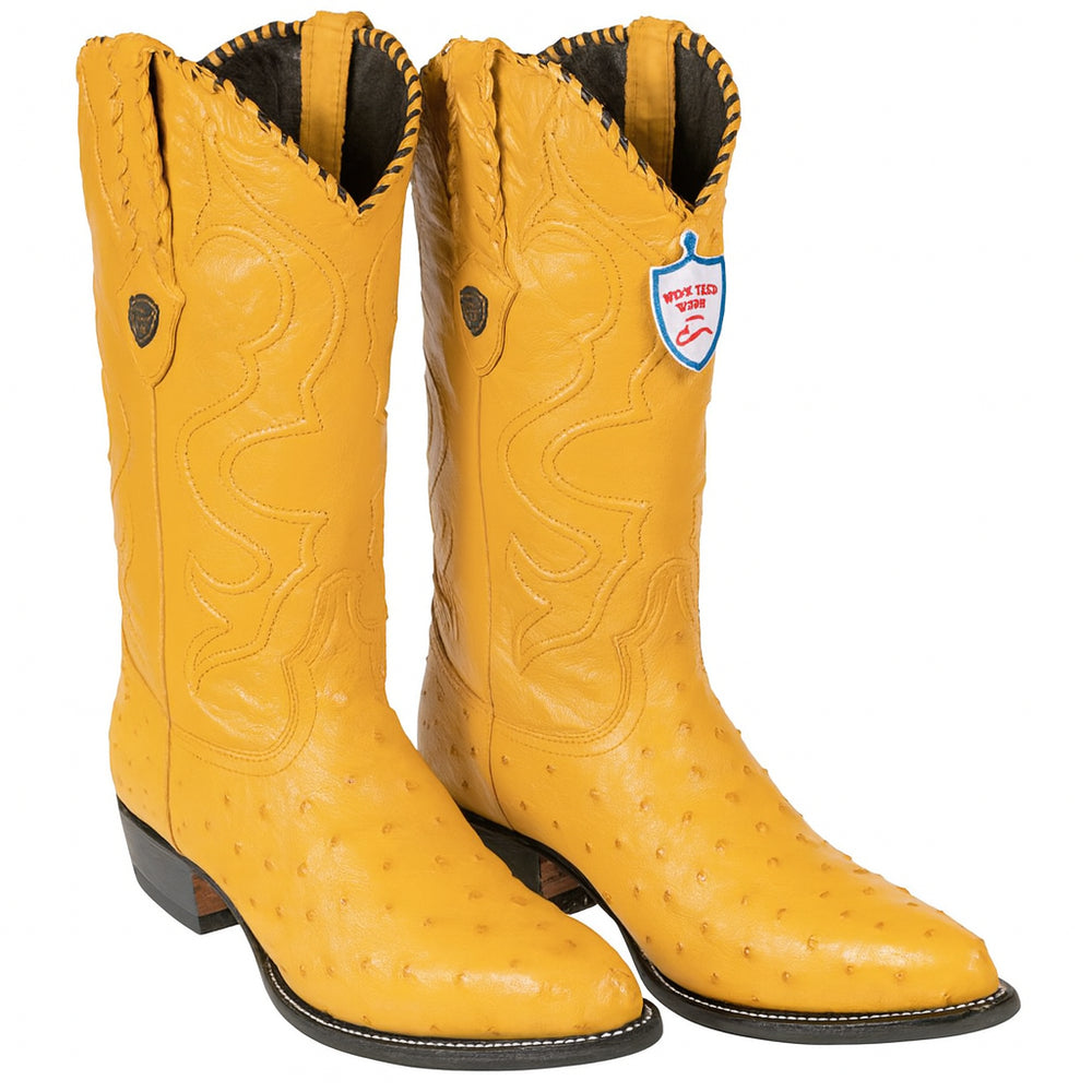 Men’s Ostrich Leather Boots